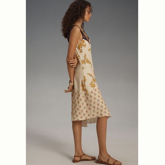 Anthropologie Plenty by Tracy Reese Sleeveless Asymmetrical Midi Dress - Picture 4 of 5